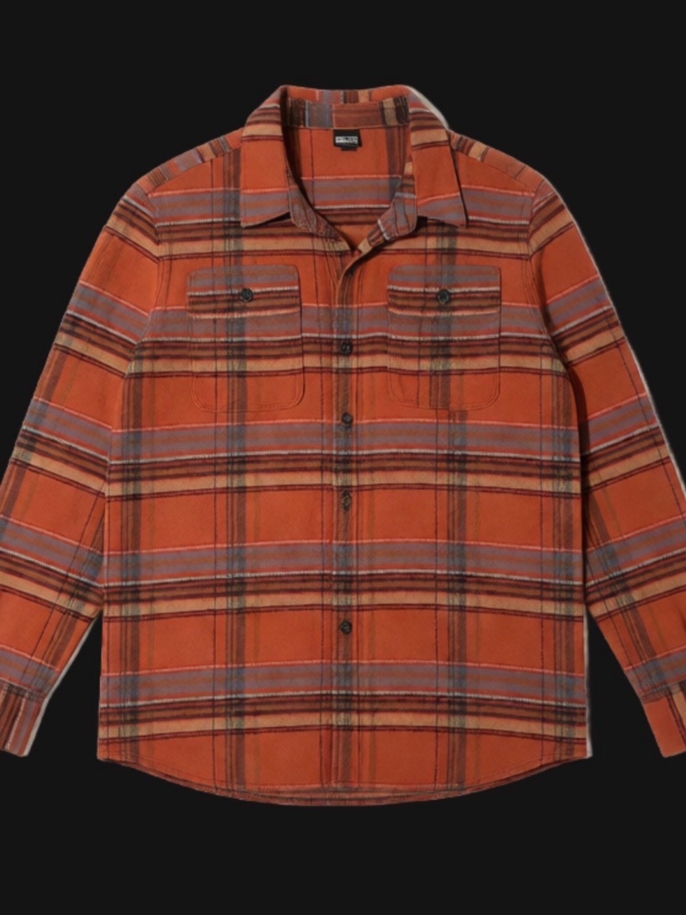 Women’s Patagonia Orange Plaid Button-Up Shirt